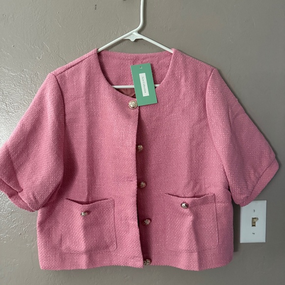Women’s Pink Blazer NWT - Picture 1 of 4
